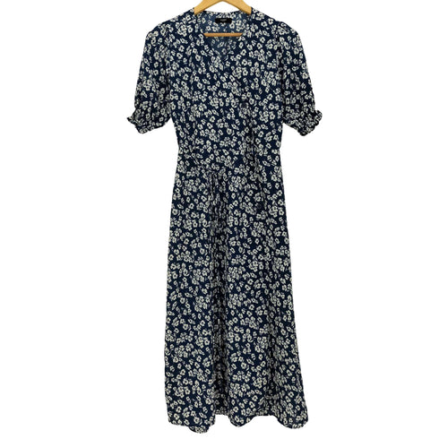 ベースメントオンライン BASEMENT ONLINE 花柄カシュクールワンピース レディース FREE