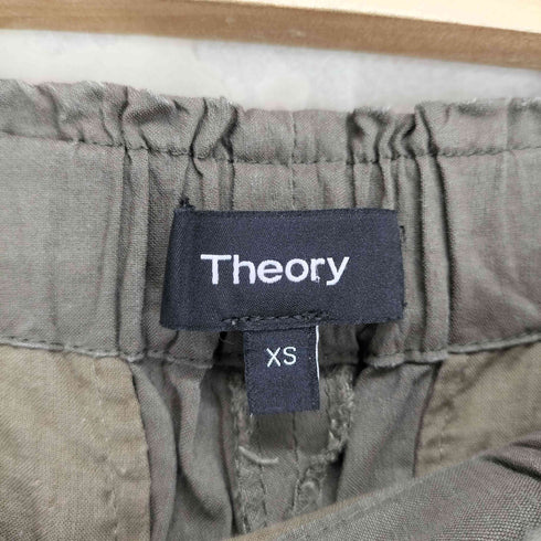 セオリー theory CRUNCH/TRALPN リネン混テーパードパンツ レディース JPN:XS