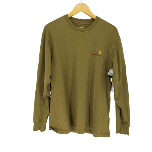 カーハートワークインプログレス Carhartt WIP L/S AMERICAN SCRIPT T-SHIRT メンズ JPN:M