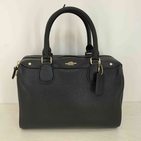 コーチ COACH クロスグレーンレザー ミニベネット サッチェル ハンドバッグ レディース