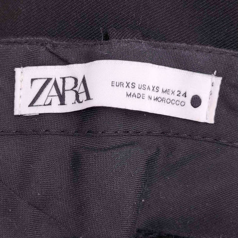 ザラ ZARA センタープレススラックスパンツ レディース US XS