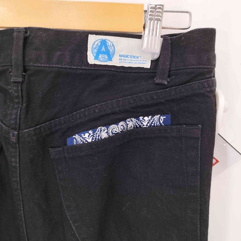 マジックスティック MAGIC STICK ENTERTAINMENT PLUTINUM TAB BAGGY JEANS メンズ JPN:M