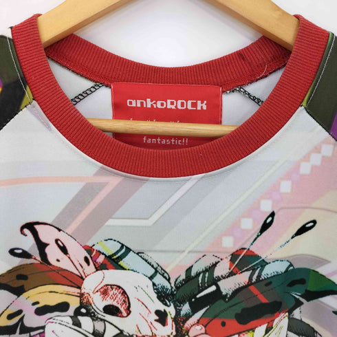 アンコロック ankoROCK REDMOON ライオン グラフィックTシャツ レディース FREE