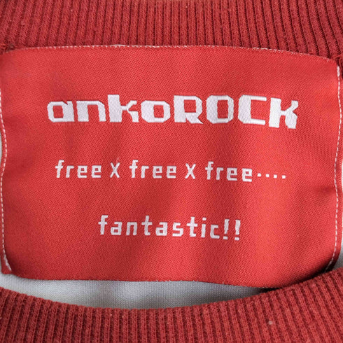 アンコロック ankoROCK REDMOON ライオン グラフィックTシャツ レディース FREE