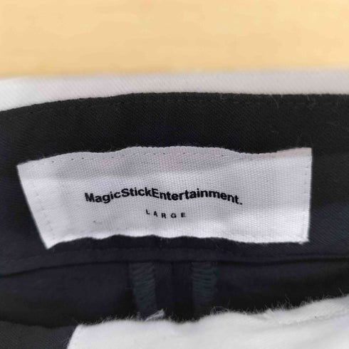 マジックスティック MAGIC STICK ENTERTAINMENT INSIDE OUT WIDE TROUSERS メンズ JPN:L
