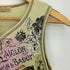 SKINNY MINNIE Y2K ラインストーン タンクトップ レディース import:M