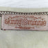 SKINNY MINNIE Y2K ラインストーン タンクトップ レディース import:M