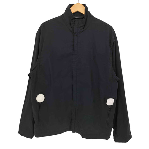 ダナキャランニューヨーク DKNY 00s Y2K コットンナイロンブルゾン メンズ import:M