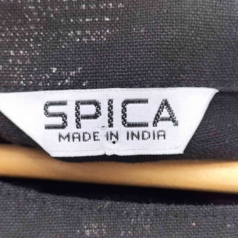 SPICA インド製 総柄 サイドボタンブラウス レディース