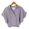 アメリヴィンテージ Ameri VINTAGE OVER SIDE BITTEN SHIRT レディース FREE