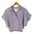 アメリヴィンテージ Ameri VINTAGE OVER SIDE BITTEN SHIRT レディース FREE