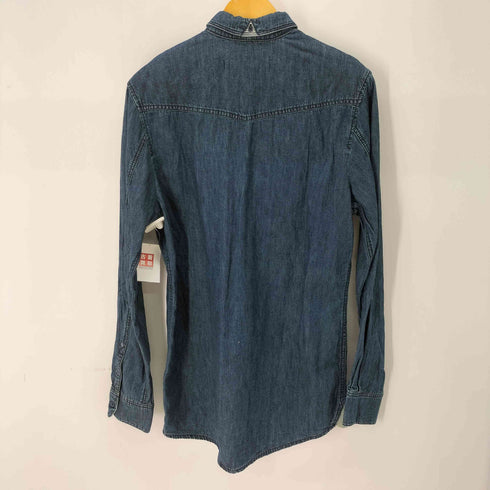 アディダス adidas L/S デニムシャツ メンズ import:M