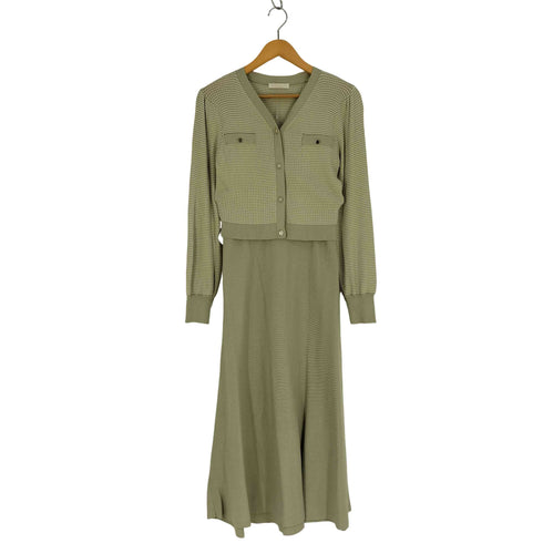 プロポーションバイボディードレッシング PROPORTION BODY DRESSING ツイードライクリブニットセットアップ レディース M