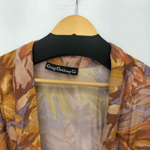 Craig Clothing Co. 総柄 1B テーラードジャケット select レディース