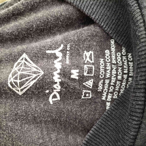 ダイアモンドサプライ DiamondSUPRLLY コラボ CHEST UN LOGO undefeated Tee メンズ import:M
