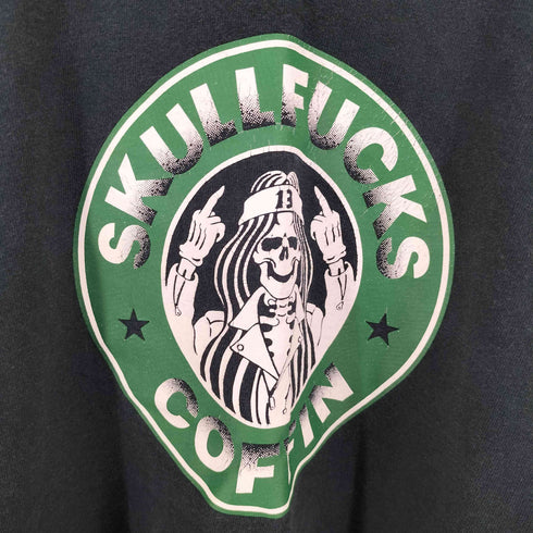 MAGICAL DESIGN TOKYO SKULLFUCKS CO FFIN フロントプリントTee メンズ import:S