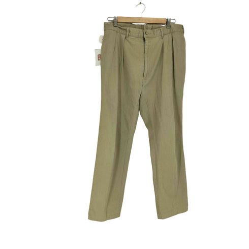 ラルフローレン RALPH LAUREN 2タック コットンチノ スラックスパンツ メンズ