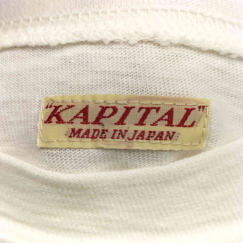 キャピタル KAPITAL 天竺 バンダナHUGE-T Tシャツ メンズ JPN:1
