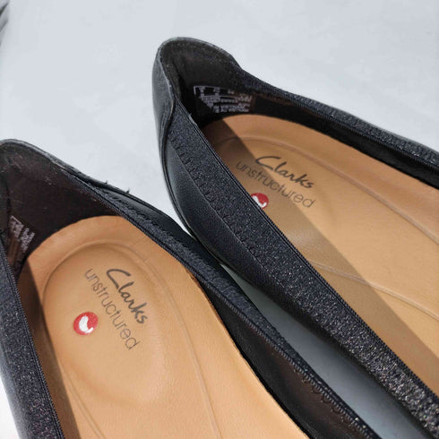 クラークス Clarks Un Darcey Bow アンダーシーボー バレエ シューズ レディース JPN:23.5
