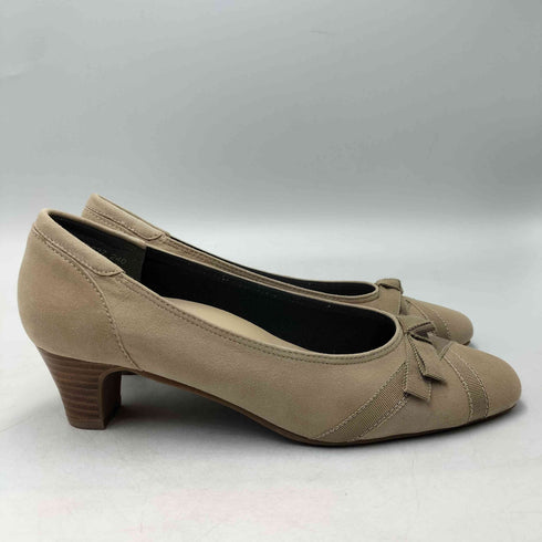 コカ coca グログランリボン付き スクエアトゥ パンプス レディース JPN:24