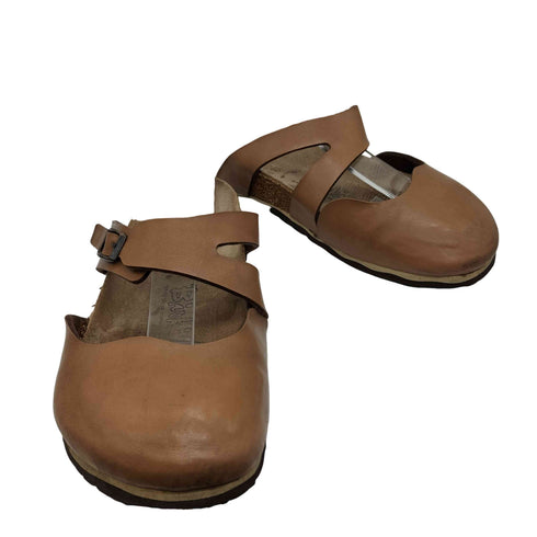 ビルケンシュトック BIRKENSTOCK Birki's ストラップ レザー サンダル ナロー レディース JPN:24.5