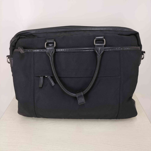 バーバリーブラックレーベル BURBERRY BLACK LABEL ノバチェック 切り替え レザー ハンド ビジネス バッグ メンズ