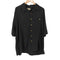 CAFE HAVANA ヘリンボーン シルク オープンカラーシャツ メンズ import:XL