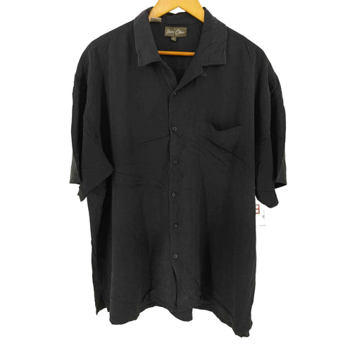 BOBBY CHAN シルク オープンカラーシャツ メンズ import:XL
