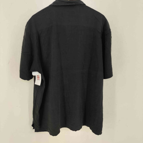 BOBBY CHAN シルク オープンカラーシャツ メンズ import:XL