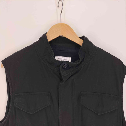 フリークスストア FREAKS STORE 22AW 4P 比翼 フルジップ ミリタリー ベスト ジャケット レディース F