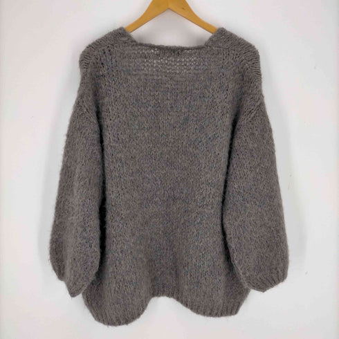 トリコジャンマルク TRICOTS JEAN MARC ボタンレスカーディガン レディース