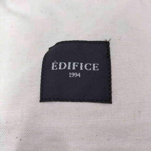 エディフィス EDIFICE リネン混 1タックスラックスパンツ メンズ JPN:L