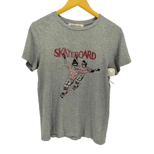 レミレリーフ REMI RELIEF ダメージ加工 スケートボード クルーネックTシャツ メンズ JPN:S