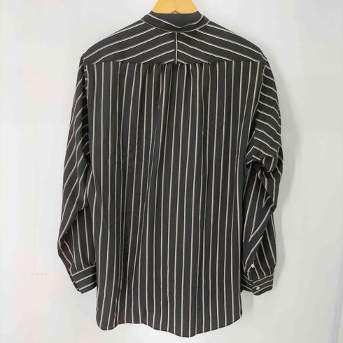 エディフィスラブークル EDIFICE LA BOUCLE 23SS ストライプスタンドカラーシャツ メンズ JPN:2