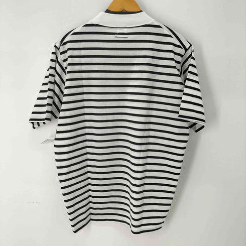 エディフィス EDIFICE S/S ボーダーモックネックTシャツ メンズ JPN:3