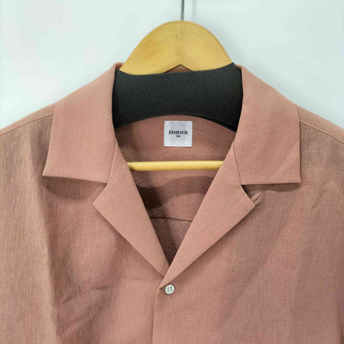 エディフィス EDIFICE S/S オープンカラーシャツ メンズ JPN:L