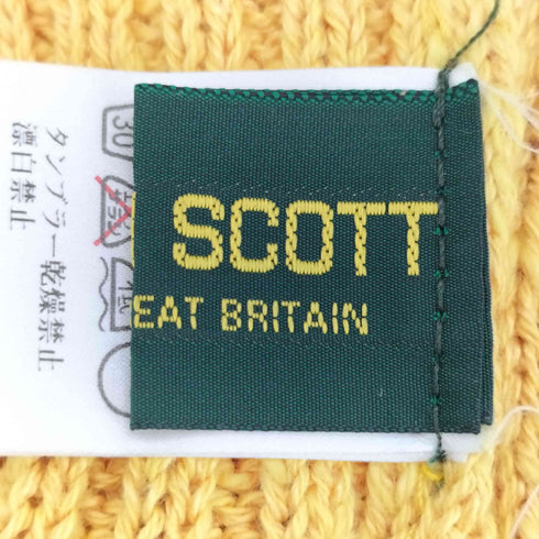 WARREN SCOTT 英国製 コットンリネン ニット帽 メンズ