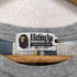 アベイシングエイプ A BATHING APE 90-00s チェックロゴ刺繍クルーネックTシャツ メンズ JPN:L