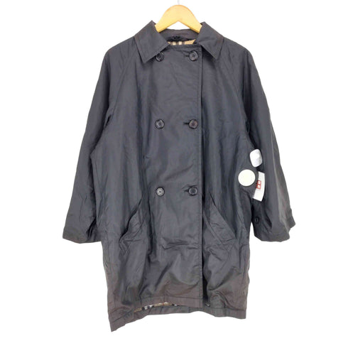 バーバリーズ BURBERRYS MADE IN ENGLAND 裏地ノバチェックショートトレンチコート レディース