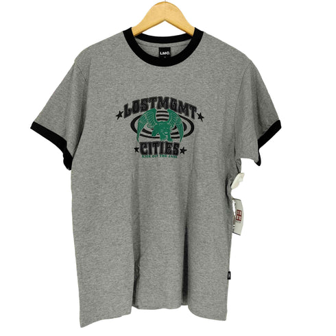 エルエムシー LMC フロントプリントリンガーTシャツ メンズ JPN:M