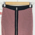 ザラ ZARA モノグラム柄 フロントジップ タイト スカート レディース JPN:M