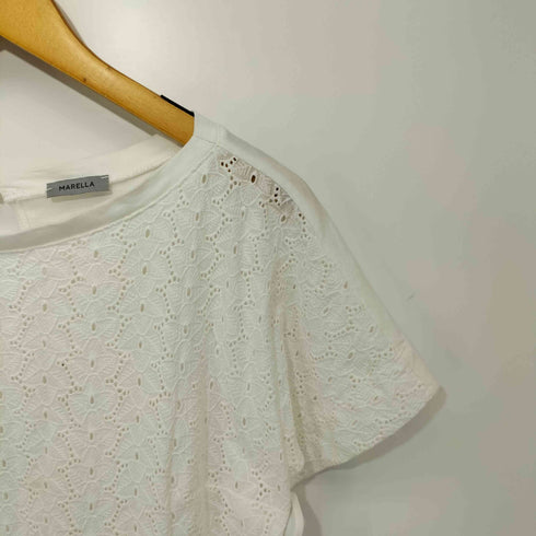 マレーラ MARELLA ケミカルレース ブラウス レディース import:S