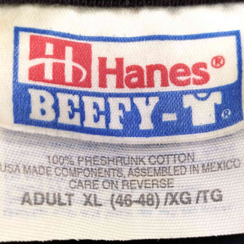 ヘインズ Hanes 90-00s BEEFY KUALOA RANCH プリント Tシャツ メンズ import:XL