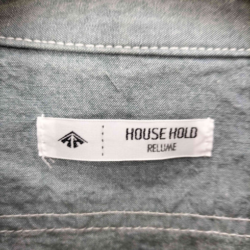 ジャーナルスタンダードレリューム JOURNAL STANDARD relume 22SS HOUSE HOLD ハウスホールド シャンブレーシャツ メンズ JPN:M