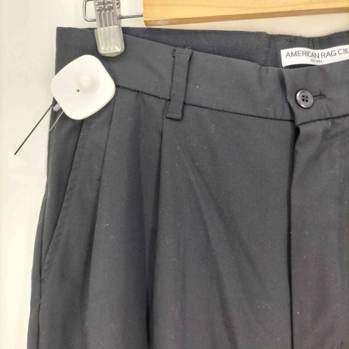 アメリカンラグシー AMERICAN RAG CIE ジップフライ 2タック ワイド スラックス パンツ メンズ JPN:1