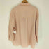 ザラ ZARA コットン ポリ フラップポケット L/S ストライプ シャツ レディース import:L