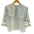 ビームスボーイ BEAMS BOY 20SS ヴィンテージ レース デタッチカラー 7分袖シャツ レディース ONE SIZE