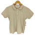 サリースコット Sally Scott 丸襟 チビ襟 ワンポイントロゴ S/S 鹿の子 ポロシャツ レディース import:M