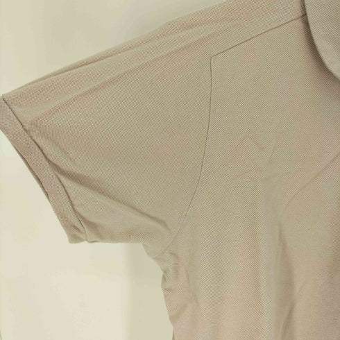 サリースコット Sally Scott 丸襟 チビ襟 ワンポイントロゴ S/S 鹿の子 ポロシャツ レディース import:M