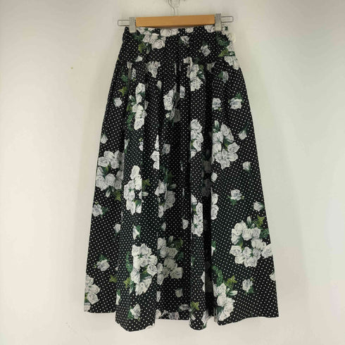 インゲボルグ INGEBORG 花柄スカート レディース